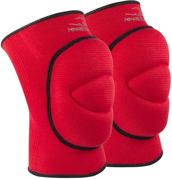 Наколенники PowerPlay PP-8000 Elastic Knee Support (пара) M Красные (PP-8000_Red_M)