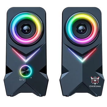 Колонки ONIKUMA Multimedia speaker L2 акустическая система для ПК с RGB подсветкой Bluetooth USB блютуз