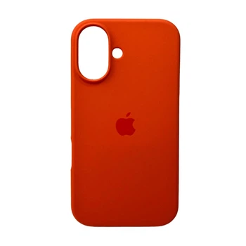 Чохол для смартфона Silicone Full Case AA Open Cam для Apple iPhone 16 52, Orange (FullOpeAAi16-52)