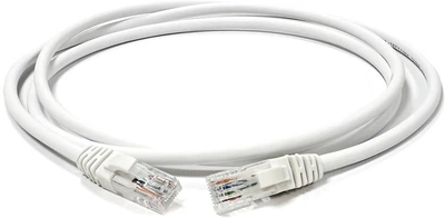 Патч-корд L&W Electronical UTP CAT 6 LSZH 26AWG 3 м White (LW-PC0001-C6-300WH)