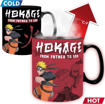 Kubek Abystyle Naruto Shippuden From Father to Son 460 ml (3665361112679)