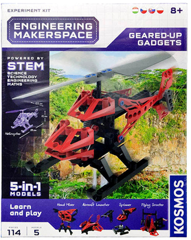 Конструктор Piatnik Stem Cosmos Powered Gadgets Helicopter 5 в 1 114 елементів (4002051616267)