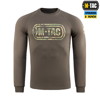 Реглан M-Tac Logo Dark Olive L