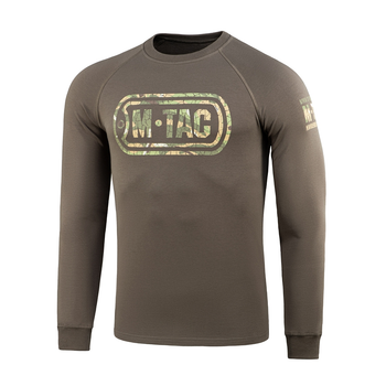 Реглан M-Tac Logo Dark Olive 2XL