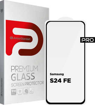 Захисне скло ArmorStandart Pro для Samsung Galaxy S24 FE Black (ARM76972)