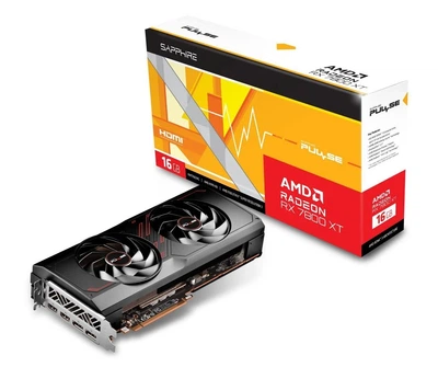 Видеокарта Sapphire Radeon RX 7800 XT PULSE 16GB GDDR6 (11330-02-20G) EU