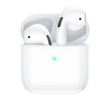 Бездротові вкладки HOCO EW03 Plus з Bluetooth 5.1, сенсорним керуванням та підтримкою Siri, білі (LKMTR_821837)