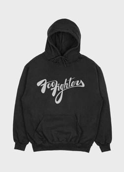 Чоловіче худі MODNO з рок принтом "Foo Fighters" S Чорний (HD004-004-2-361-F-BL-M)