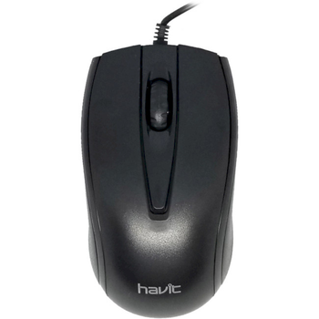 Мышь Havit HV-MS871 Black, Optical, USB, 1200 dpi (6939119015671)