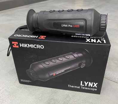 Тепловизор HikMicro Lynx Pro LH25 - 25XG, 1800 м, Wi-Fi, стaдиoмeтpичecĸий дальномер, видеозапись LCOS