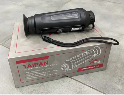Тепловізійний монокуляр AGM Taipan TM25-384, 12 Мікрон, 384х288, 25мм, 50Гц