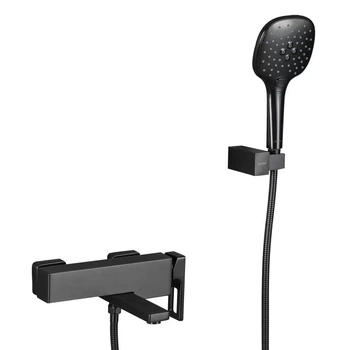 Смеситель для ванны GAPPO G3217-9 оружейная сталь