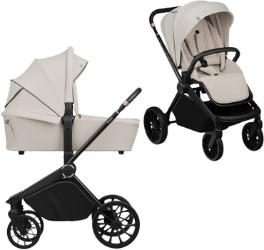 Універсальна коляска 2 в 1 Lionelo Mika Plus Beige Sand (LO-MIKA 2IN1 MIKA PLUS 2IN1 BEIGE SAND)