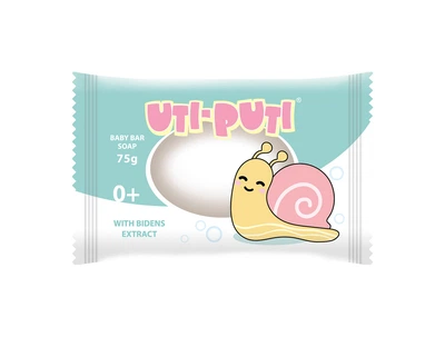 Дитяче тверде мило UTI-PUTI Череда 75 г
