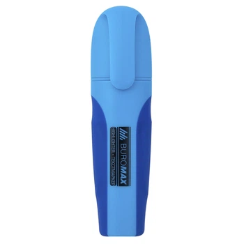 Текстовый маркер BuroMax Neon 2-4 мм синий (BM.8904-02)