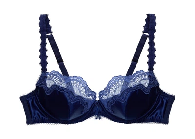 Ліфчик балконет Dita von Teese 75D Синій (58955-electric)