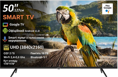 Телевизор PRIME Technics PT 50U14SG11FR