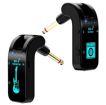 Цифровая радиосистема гитарная (инструментальная) Avzhezh A10 Black 2.4G