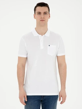 Поло длинное мужское Pierre Cardin G021GL011-000-1954440(beyaz) L Белое (8683857494189) (8683857494189)