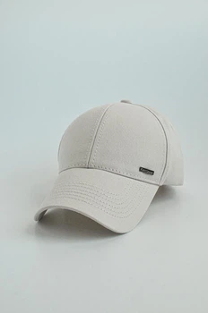 Бейсболка классическая однотонная Пирсинг KENT&AVER 57-58 Айвори 03110