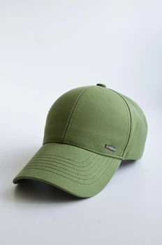 Бейсболка классическая однотонная Пирсинг KENT&AVER 57-58 Хаки 03110