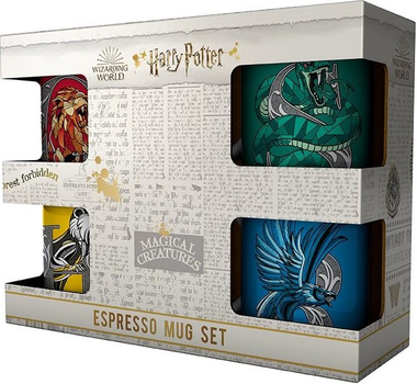 Zestaw ABYstyle 4 kubki do espresso Harry Potter Stand Together (5028486485765)