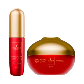 Набор Famirel Copper Peptide: крем для век, дневной крем (085267, 085243)