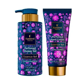 Набор Famirel Intensive Hydrating Essence: гель для душа, крем для рук (085472, 085526)