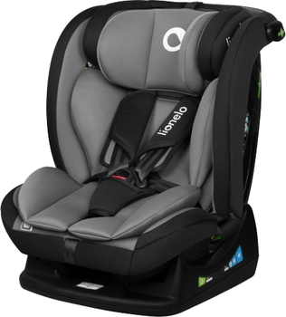 Детское автокресло Lionelo Izzy I-Size Black Grey (LO-IZZY I-SIZE BLACK GREY)