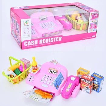 Кассовый аппарат игрушечный с музыкой LS820A72