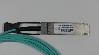 Активний оптичний кабель NG OPTICS AOC 40G QSFP+ 4х10G SFP+ 2m