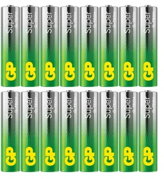 Батарейка LR3 GP Super Alkaline G-Tech AAA-16 штук