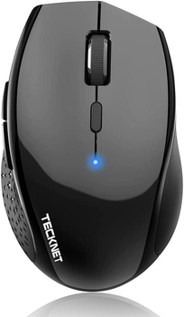Беспроводная Bluetooth Мышь Tecknet BM308 BlackGrey 6 кнопок 3000 DPI