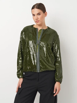 Куртка жіноча Zara 3221/008 S Зелена (03221008504025)