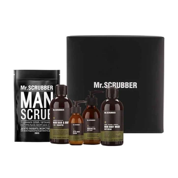 Набір Mr. Scrubber Beauty Box MAN
