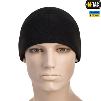 Шапка M-Tac Watch Cap Elite флис (270г/м2) with Slimtex Black S