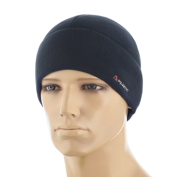 Шапка M-Tac Watch Cap флис Light Polartec Dark Navy Blue L