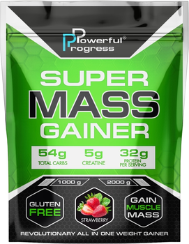 Гейнер Powerful Progress Super Mass Gainer 1000 г