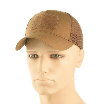 Бейсболка M-Tac тактическая с сеткой Elite Flex Coyote Brown S/M