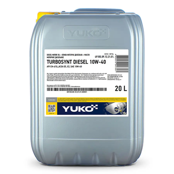 Моторное масло YUKO TurboSynt Diesel 10w40 CF-4/SG 20