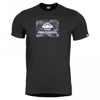 Футболка Pentagon Ageron «Spot Camo» Black L