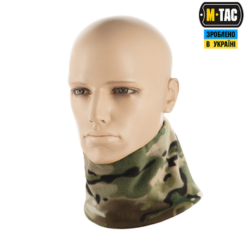 Шарф-труба M-Tac Elite короткий з затяжкою фліс (320г/м2) Multicam L/XL