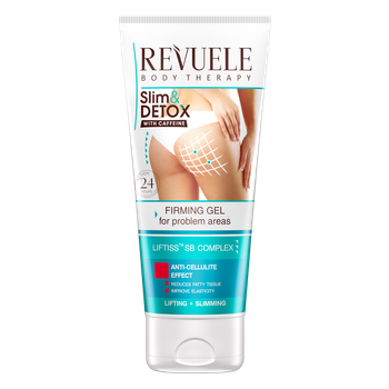 Укрепляющий гель для тела с кофеином Revuele Slim & Detox, 200 мл