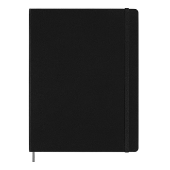 Блокнот Moleskine Classic XL в лінійку 19 x 25 см 120 сторінок Чорний (8056420859225)