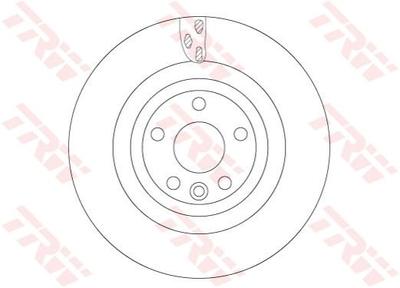 Тормозные диски TRW DF6706S T4A2061