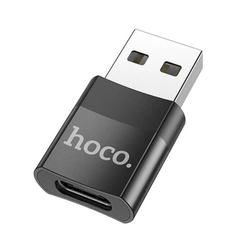 Адаптер-переходник Hoco UA17 USB To Type-C для смартфонов и планшетов (Type-C, 2A, USB2.0 OTG) - Черный