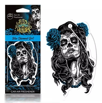 Освежитель сухой лист Aroma Dia De Los Muertos Blue Diamond Girl 83116