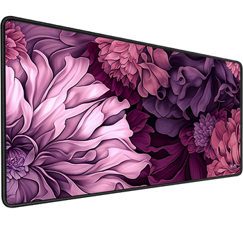 Ігрова поверхня (Килимок для мишки) SHLab Magenta Flowers SHM-1009 (70x30 см) (37958)