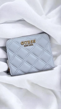 Кошелек Guess Giully Small Zip Around Wallet белый