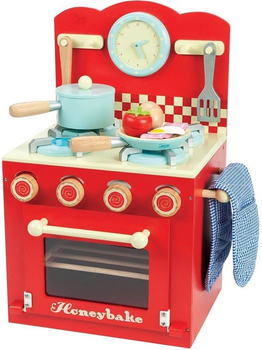 Kuchnia dziecięca Le Toy Van Red Honeybake Oven and Hob Set (5060023412933)